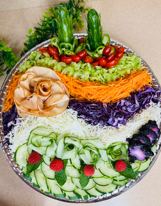 Rosette Salad Platter